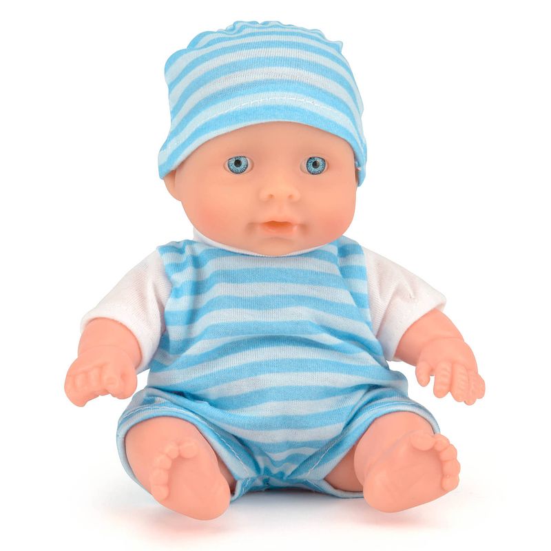 Foto van Toyrific babypop 15 cm blauw