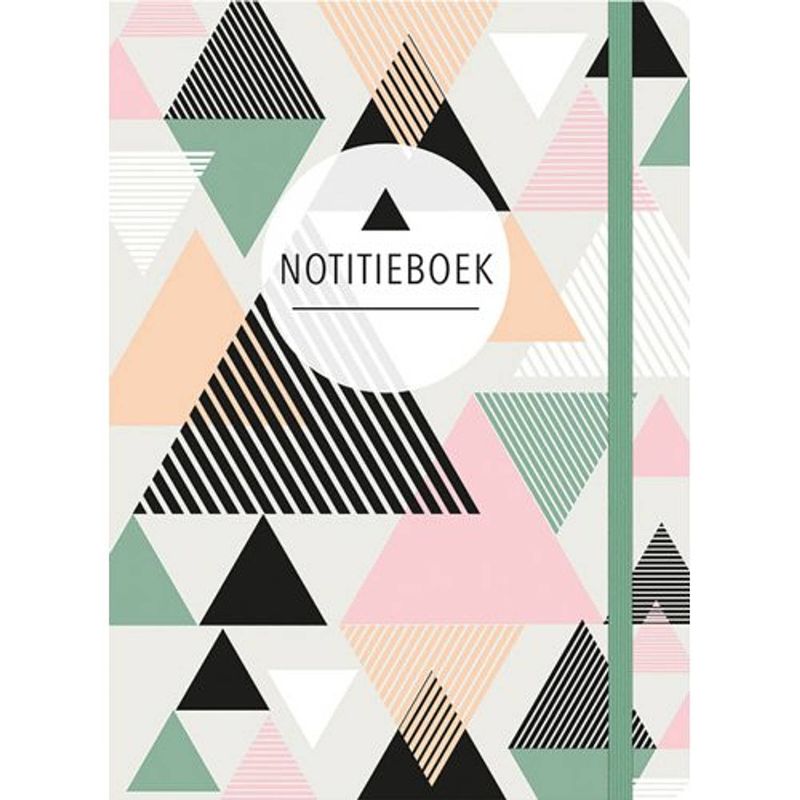 Foto van Notitieboek (groot) - triangles