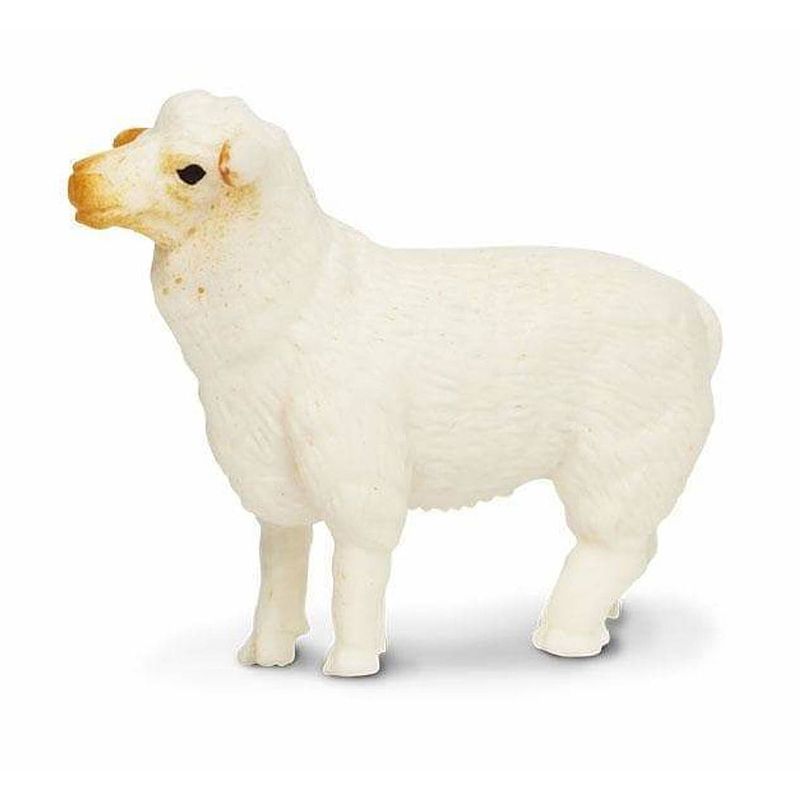 Foto van Safari speelset lucky minis schapen 2,5 cm wit 192-delig