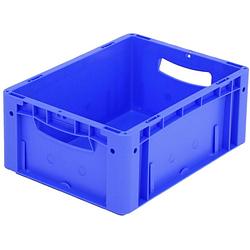 Foto van 1658177 stapelbak ergonomic geschikt voor levensmiddelen (l x b x h) 400 x 300 x 170 mm blauw 1 stuk(s)