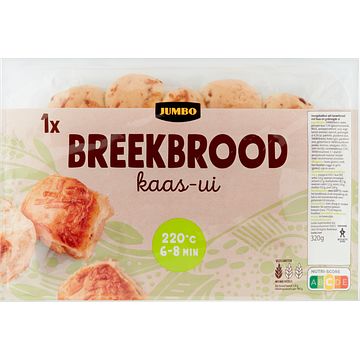 Foto van Jumbo breekbrood kaasui 320g