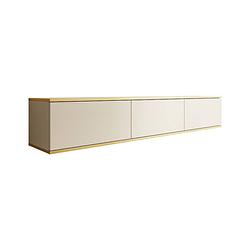 Foto van Meubella tv-meubel orleans - beige - 175 cm