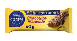Foto van Wecare lower carb chocolate brownie reep