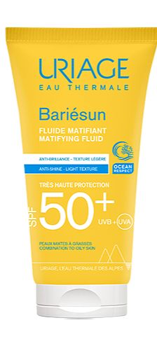 Foto van Uriage bariesun matte fluid spf50+