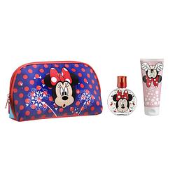 Foto van Minnie mouse geschenkset - eau de toilette 50 ml & douchegel 100 ml - met toilettas