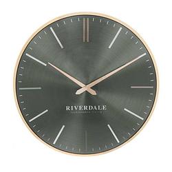 Foto van Riverdale klok milena oyster green 40 cm doorsnede