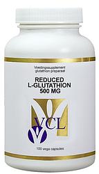 Foto van Vital cell life reduced l-glutathion 500mg capsules