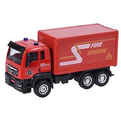 Foto van Free and easy vrachtwagen rood 12 cm