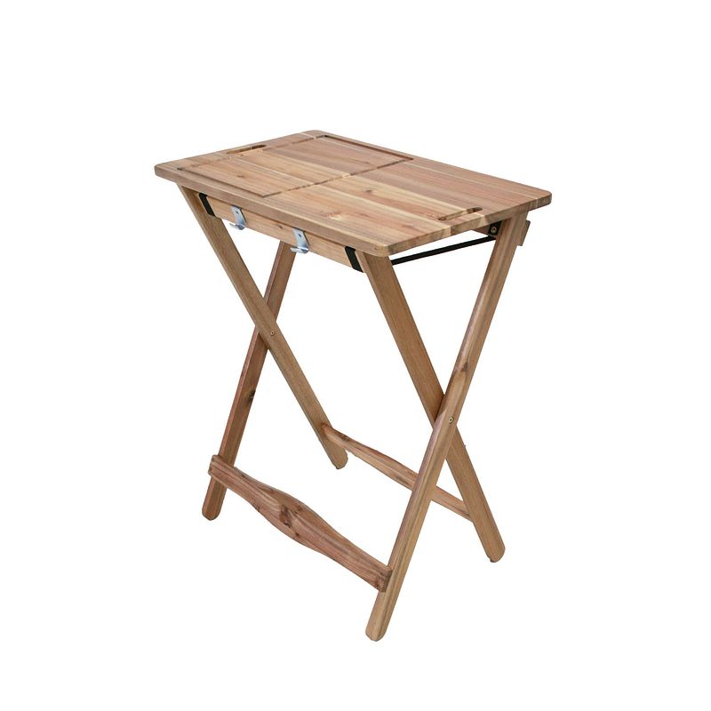 Foto van Sens-line - foldable bbq traytable - bruin