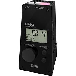 Foto van Korg kdm-3 bk metronoom zwart