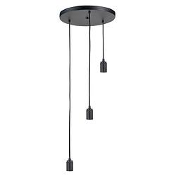 Foto van Infiori -ghlight - hanglamp - hanglamp - e27 - 35 x 35 x 130cm - zwart