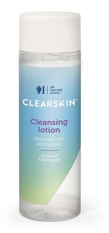 Foto van Dr. van der hoog clearskin cleansing lotion