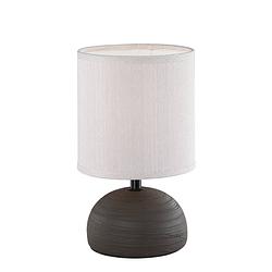 Foto van Moderne tafellamp luci - kunststof - bruin