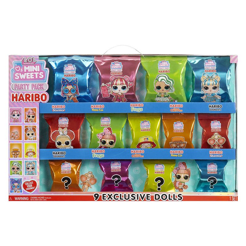 Foto van L.o.l. - - surprise loves mini sweets x haribo mini pop party pack