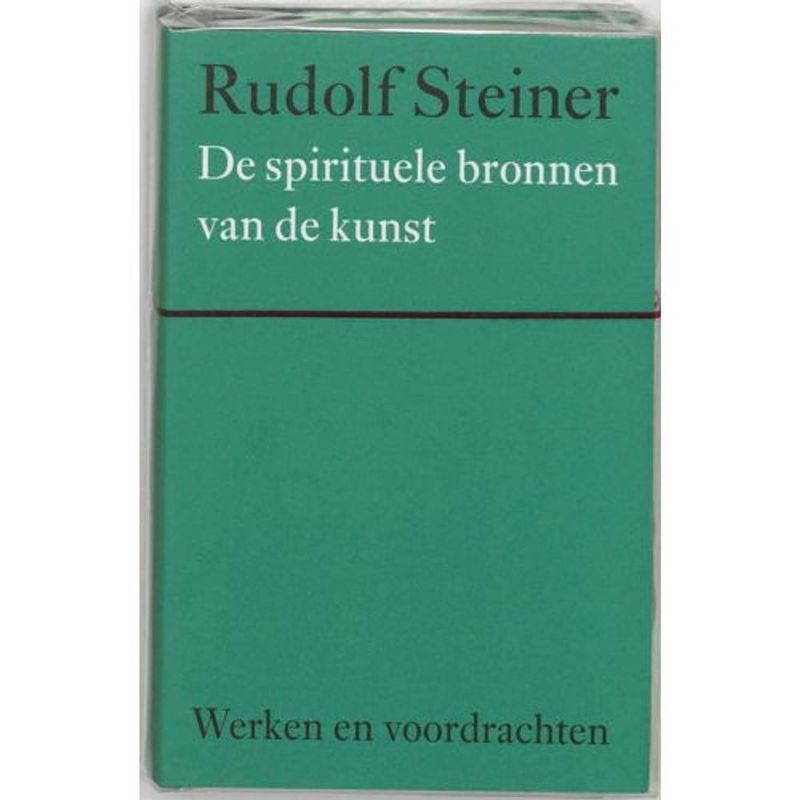 Foto van De spirituele bronnen van de kunst - werken en