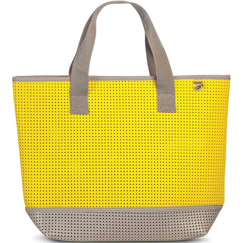 Foto van Fabrizio shopper punta loft dames 21 liter geel