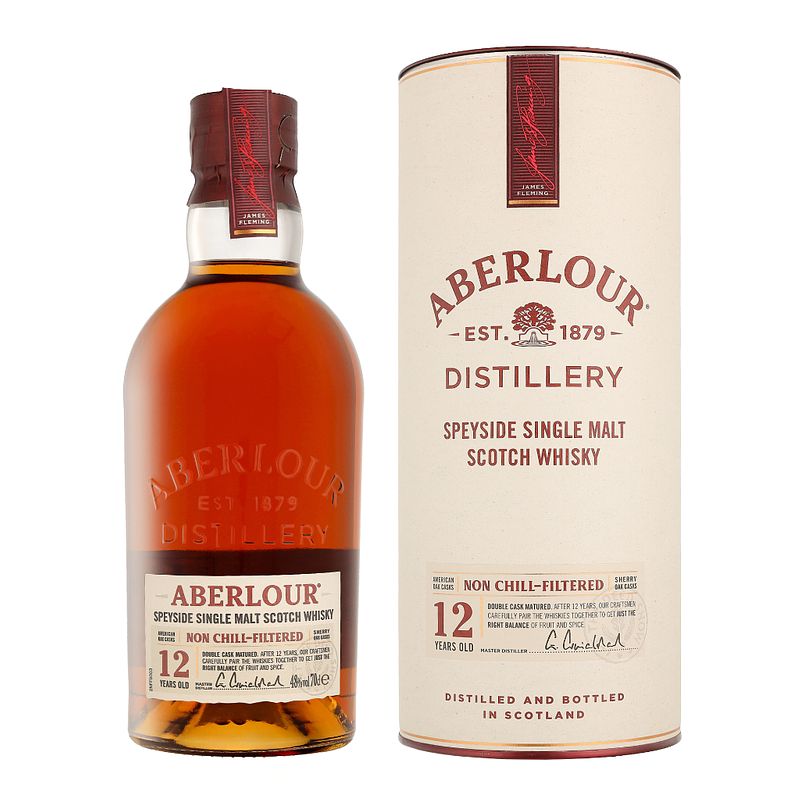 Foto van Aberlour 12 years non chill-filtered 70cl whisky