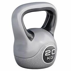 Foto van Gorilla sports kettlebell - kunststof trendy - 20 kg