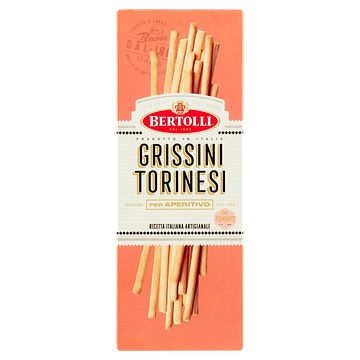 Foto van Bertolli grissini torinesi 120g bij jumbo