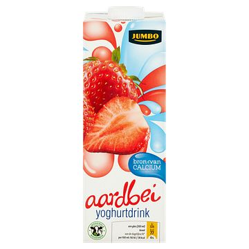 Foto van Jumbo aardbei yoghurtdrink 1l