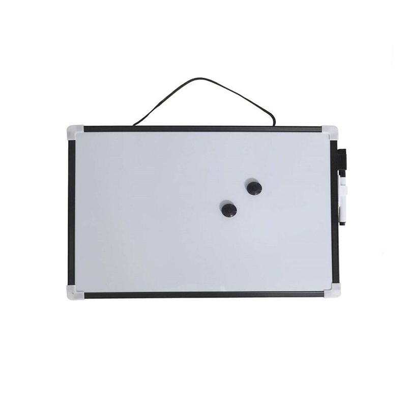 Foto van Whiteboard/memobord magnetisch - met marker en magneten - 25 x 35 cm - whiteboards