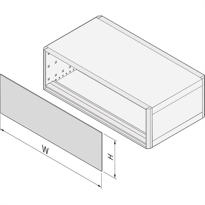 Foto van Schroff 24572604 frontpaneel 1 stuk(s)