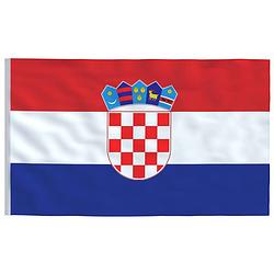 Foto van Vidaxl vlag kroatië 90x150 cm