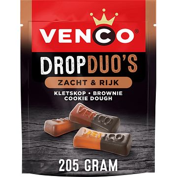 Foto van Venco dropduo'ss zacht & rijk 205g bij jumbo