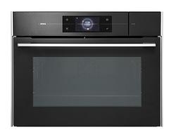 Foto van Atag cs4574m1c inbouw combi stoomoven zwart