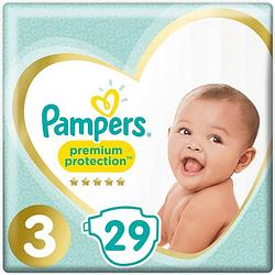 Foto van Pampers premium protection maat 3 - 29 luiers