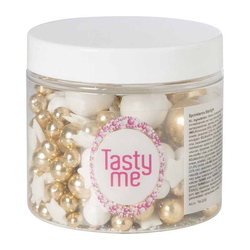 Foto van Tasty me sprinkles - starlight mix - 60 gr