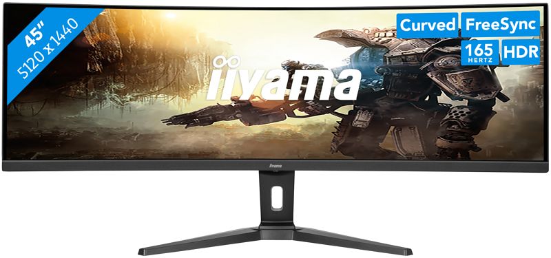 Foto van Iiyama prolite gcb4580dqsn-b1 gaming monitor