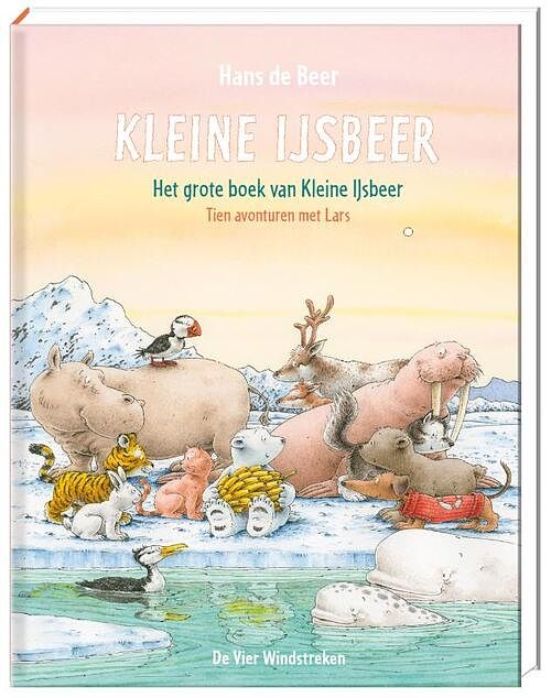 Foto van Het grote boek van kleine ijsbeer - tien avonturen met lars - hans de beer - hardcover (9789051166231)