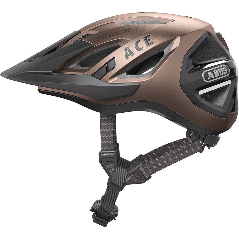 Foto van Abus helm urban-i 3.0 ace metallic copper l 56-61cm