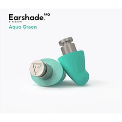 Foto van Flare audio earplugs earshade pro titanium aqua green