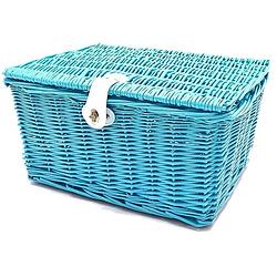 Foto van Cycle tech fietsmand medium fb0301b 48 x 36 x 26 cm blauw