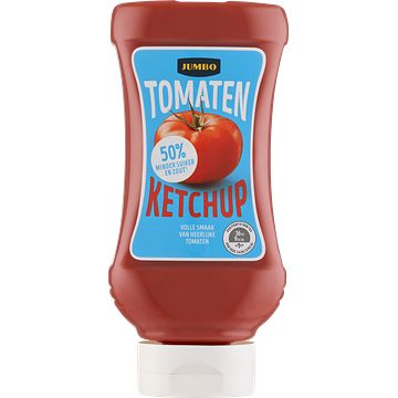 Foto van Jumbo tomatenketchup 50% minder suiker en zout 540ml