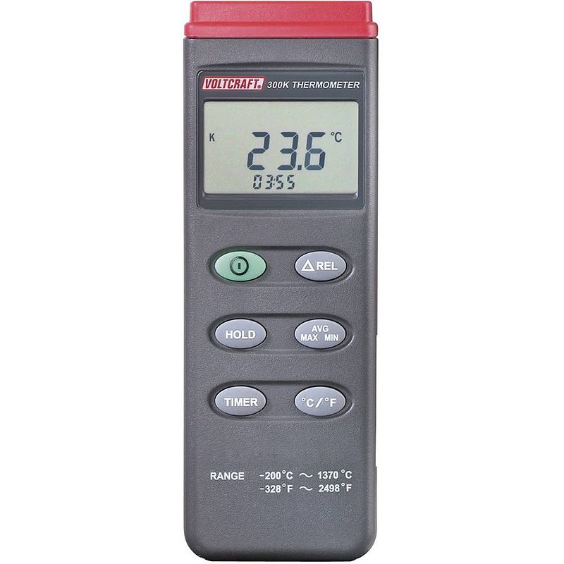 Foto van Voltcraft k201 temperatuurmeter -200 - +1370 °c sensortype k