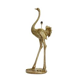 Foto van Light & living - vloerlamp ostrich - 62x50x146.5cm - brons