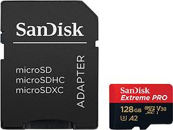 Foto van Sandisk microsdxc extreme pro 128gb 200mb/s