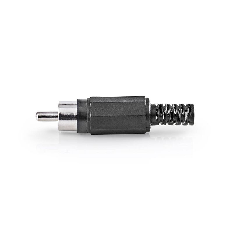 Foto van Nedis rca-connector - cavc24905bk - zwart