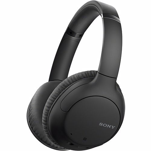 Foto van Sony draadloze koptelefoon whch710n noise cancelling (zwart)