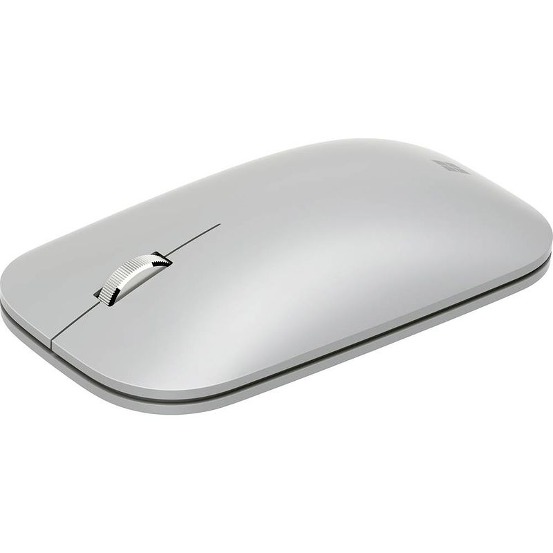 Foto van Microsoft surface mobile mouse draadloze muis bluetooth optisch platina 3 toetsen 1800 dpi