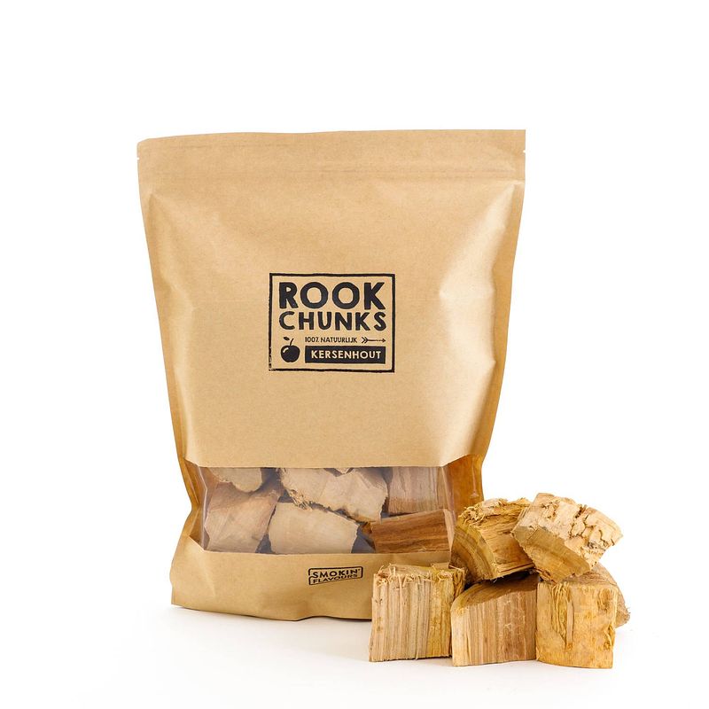 Foto van Smokin's flavours rookchunks kers 1,5kg