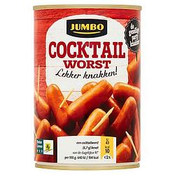 Foto van Jumbo cocktailworst 400g