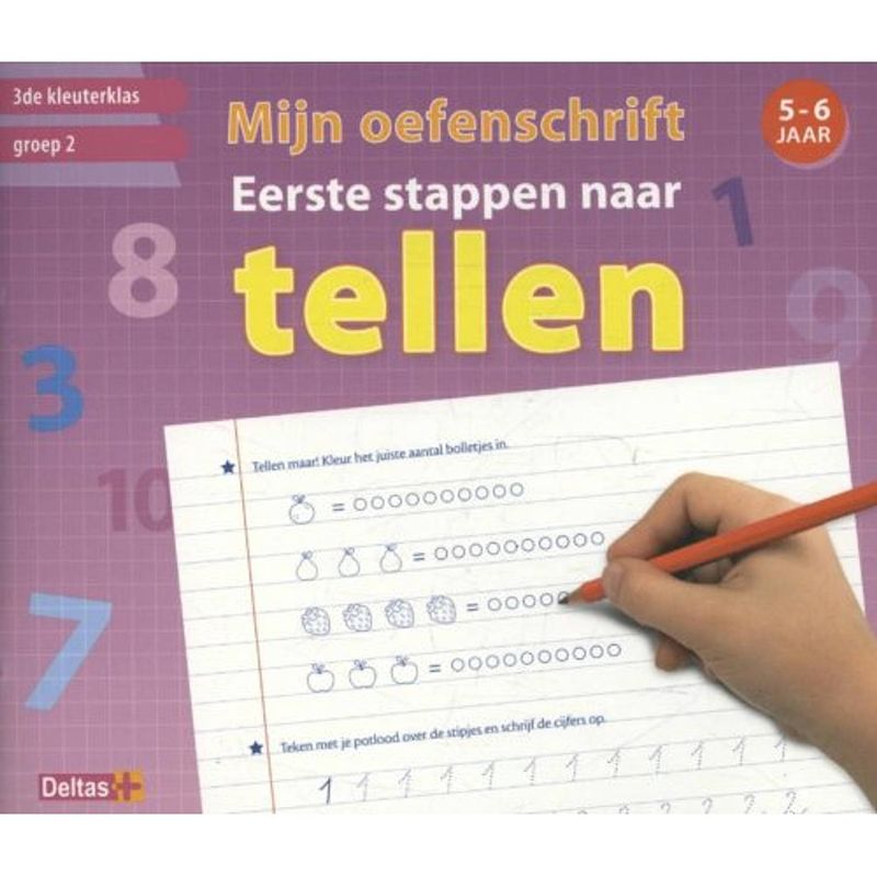 Foto van Mijn oefenschrift eerste stappen naar tellen (5-6