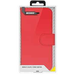 Foto van Accezz wallet softcase bookcase iphone 13 pro telefoonhoesje rood