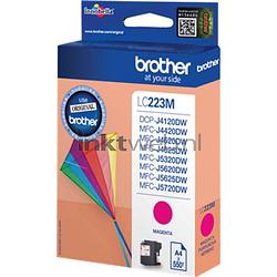 Foto van Brother lc-223m magenta cartridge