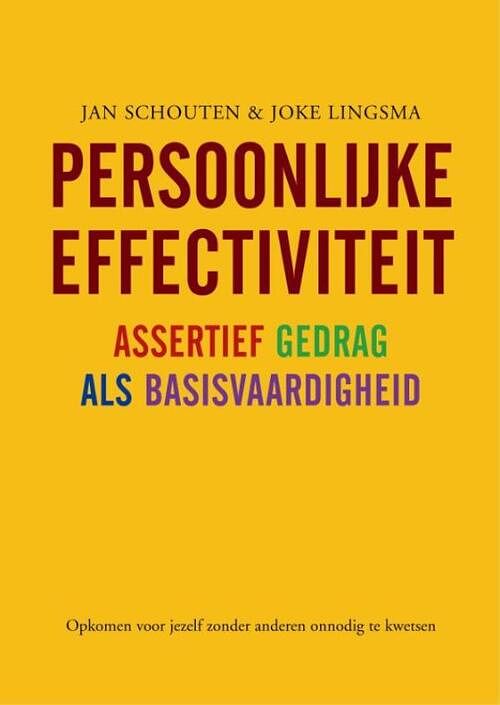 Foto van Persoonlijke effectiviteit - jan schouten, joke lingsma - ebook (9789058714831)