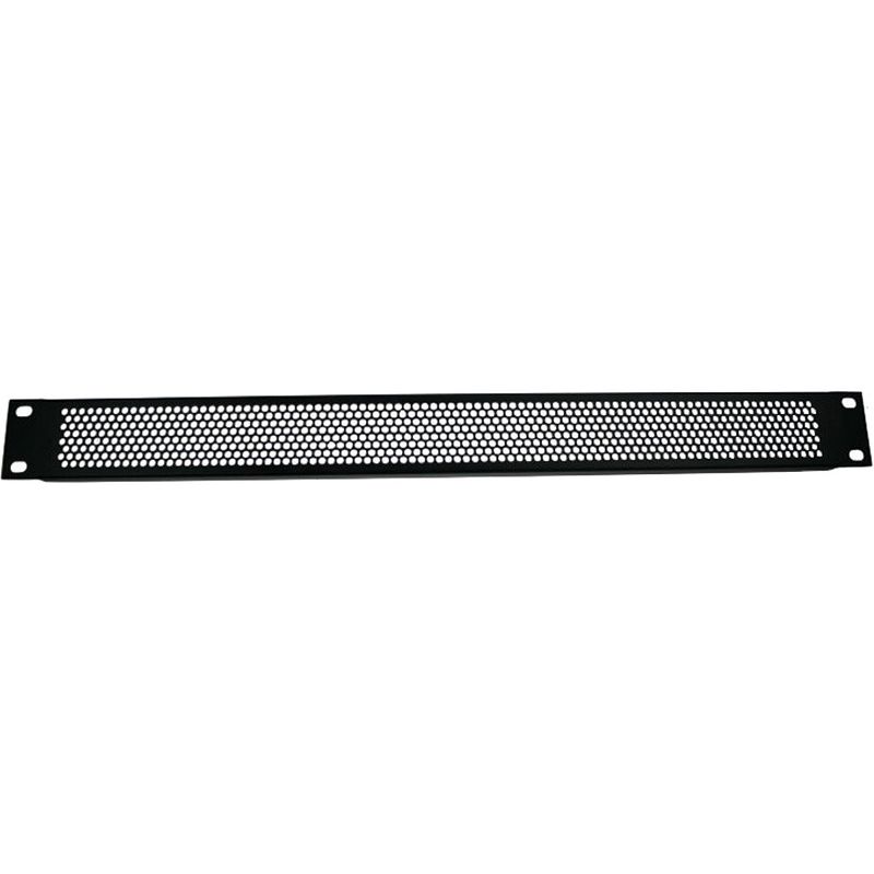 Foto van Adam hall 87221vr 19 inch ventilatieplaat 1u staal ronde gaten